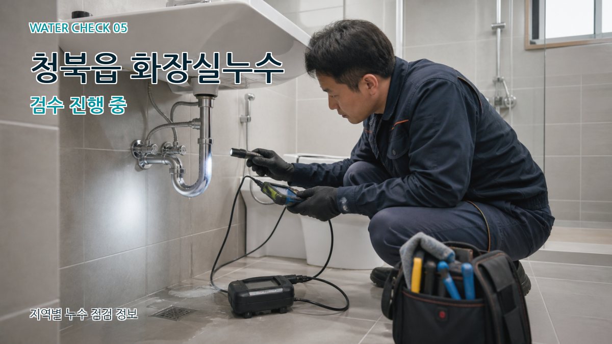 청북읍 누수공사 누수탐지 이미지