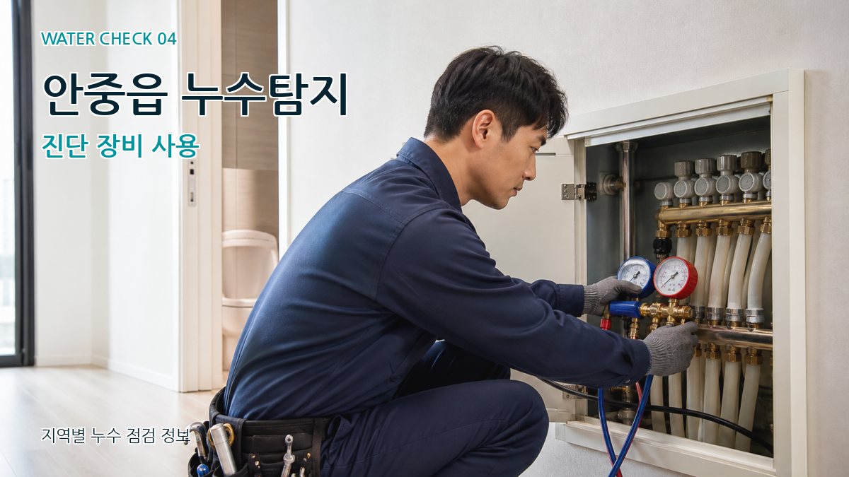 안중읍 누수탐지 누수탐지 이미지