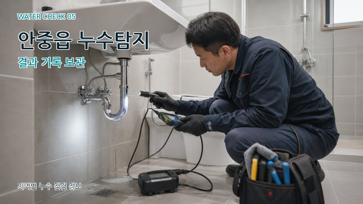 안중읍 누수공사 누수탐지 이미지