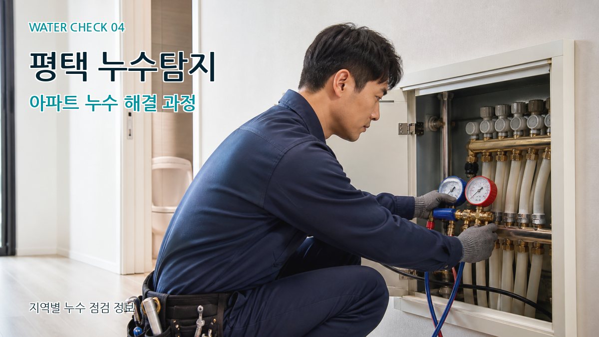 고덕동 누수탐지 누수탐지 이미지