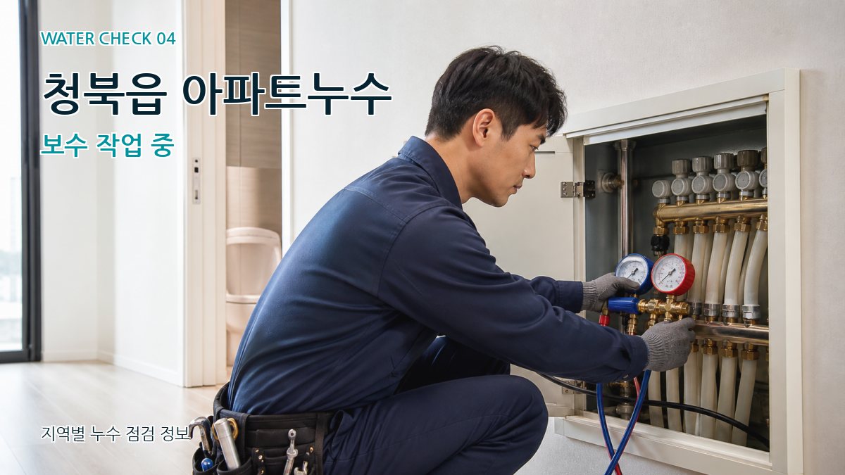 청북읍 누수탐지 누수탐지 이미지