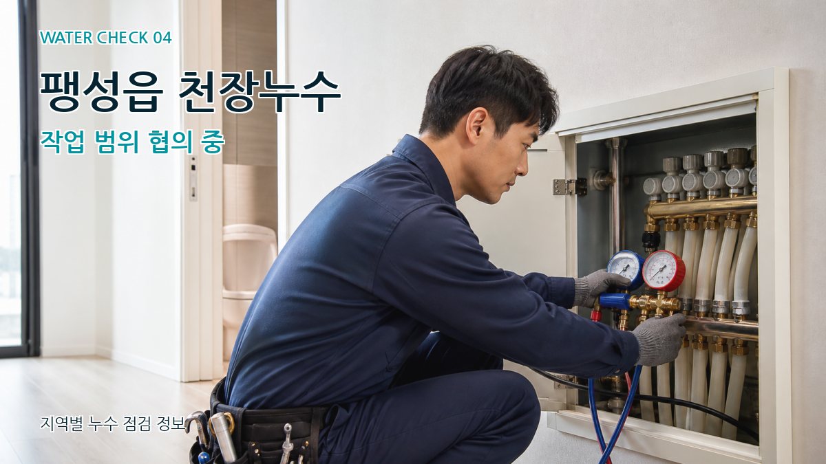팽성읍 누수탐지 누수탐지 이미지