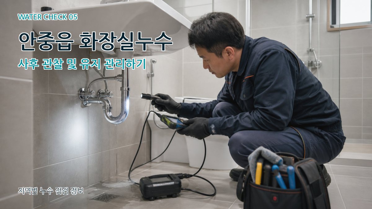 안중읍 누수공사 누수탐지 이미지