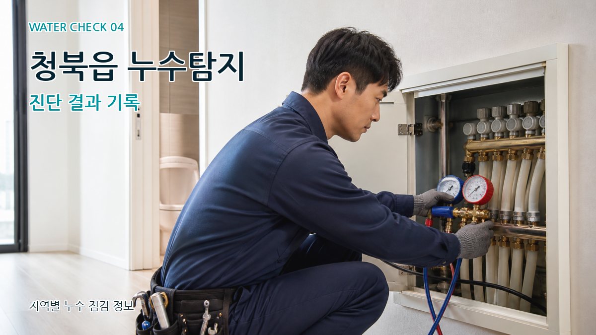 청북읍 누수탐지 누수탐지 이미지
