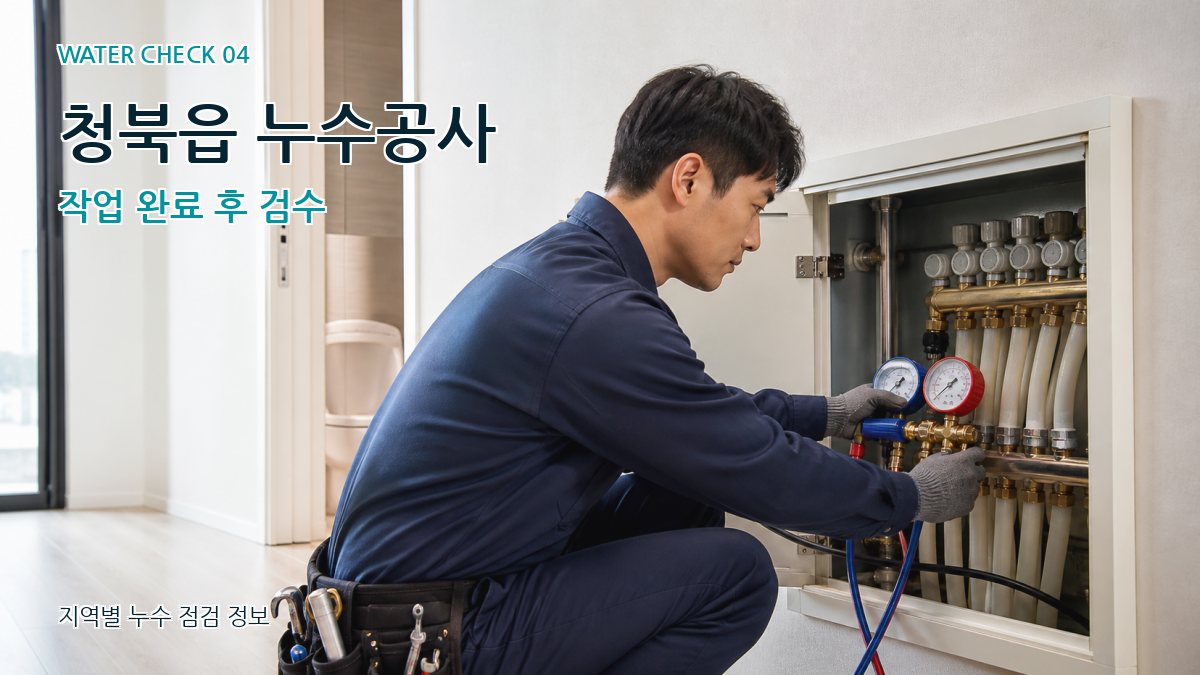 청북읍 누수탐지 누수탐지 이미지