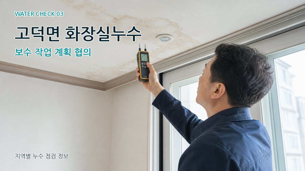 고덕면 천장누수 누수탐지 이미지