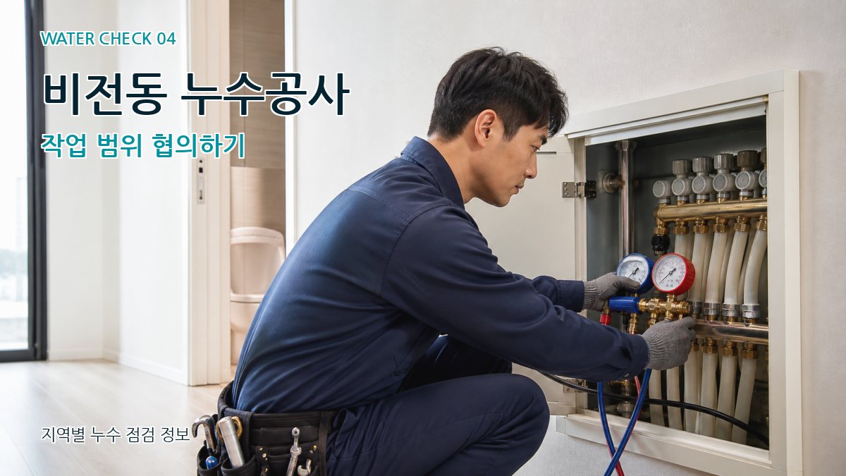 비전동 누수탐지 누수탐지 이미지
