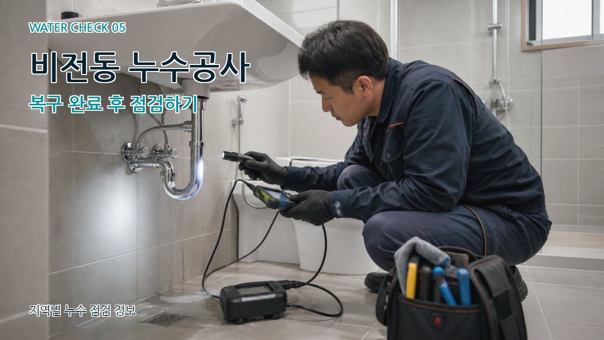 비전동 누수공사 누수탐지 이미지