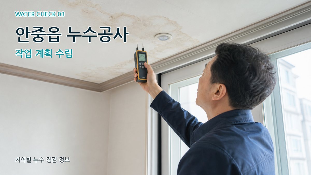 안중읍 천장누수 누수탐지 이미지