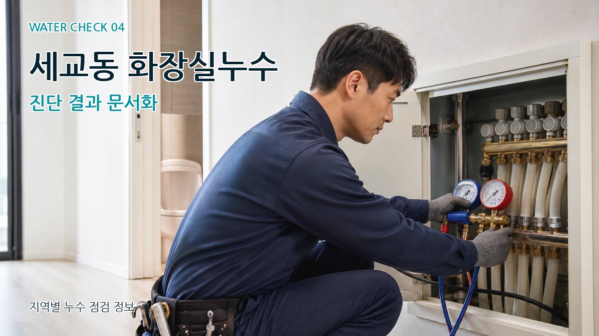 세교동 누수탐지 누수탐지 이미지