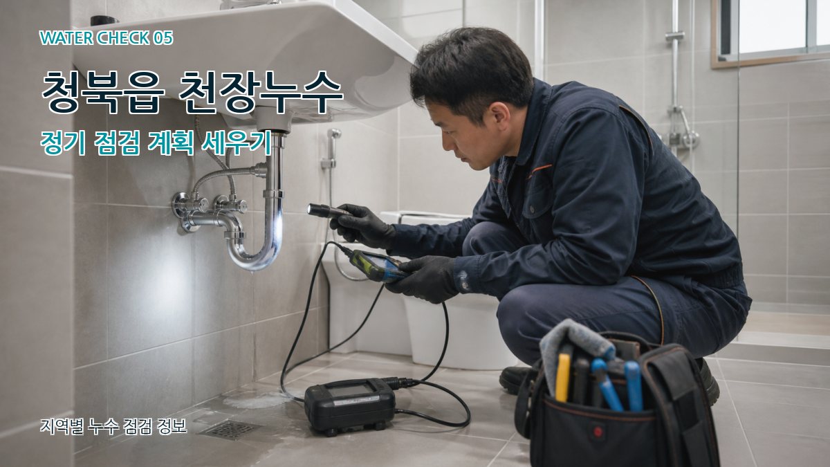 청북읍 누수공사 누수탐지 이미지