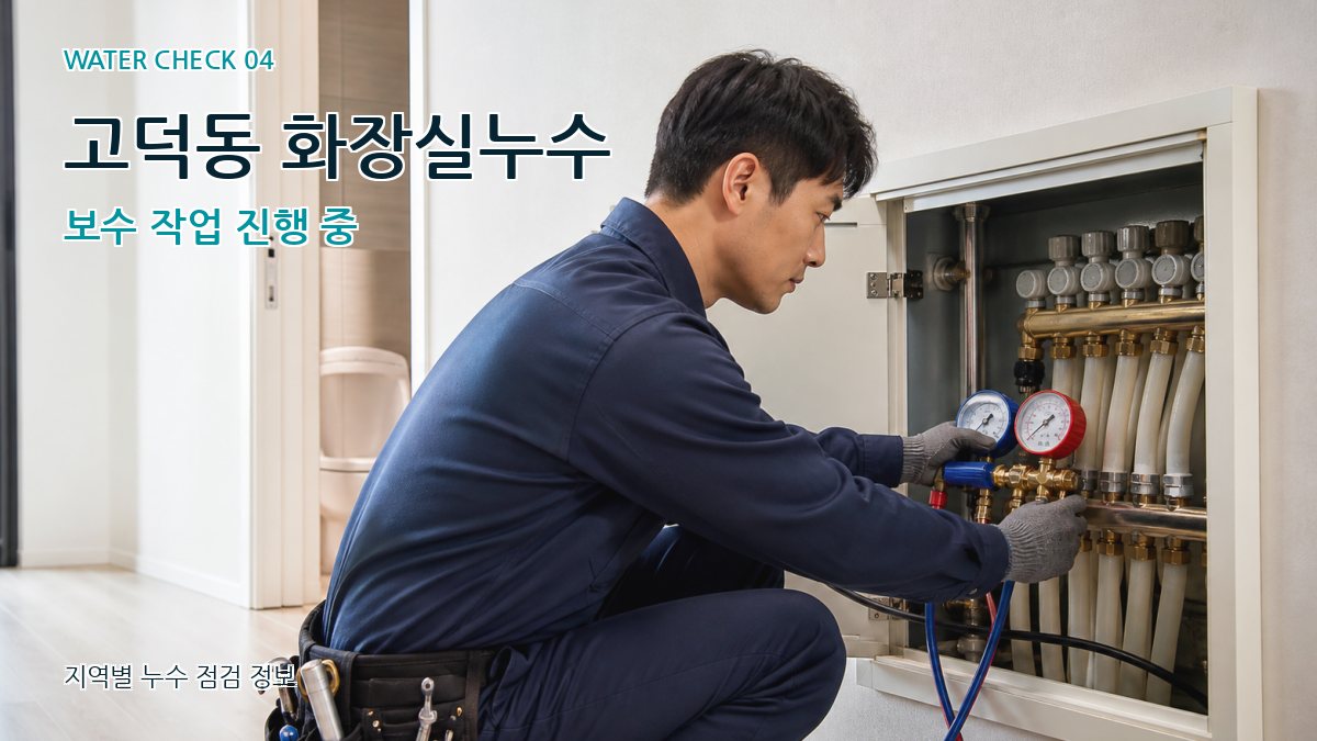 고덕동 누수탐지 누수탐지 이미지