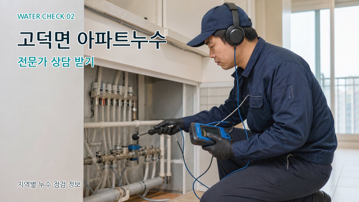 고덕면 화장실누수 누수탐지 이미지