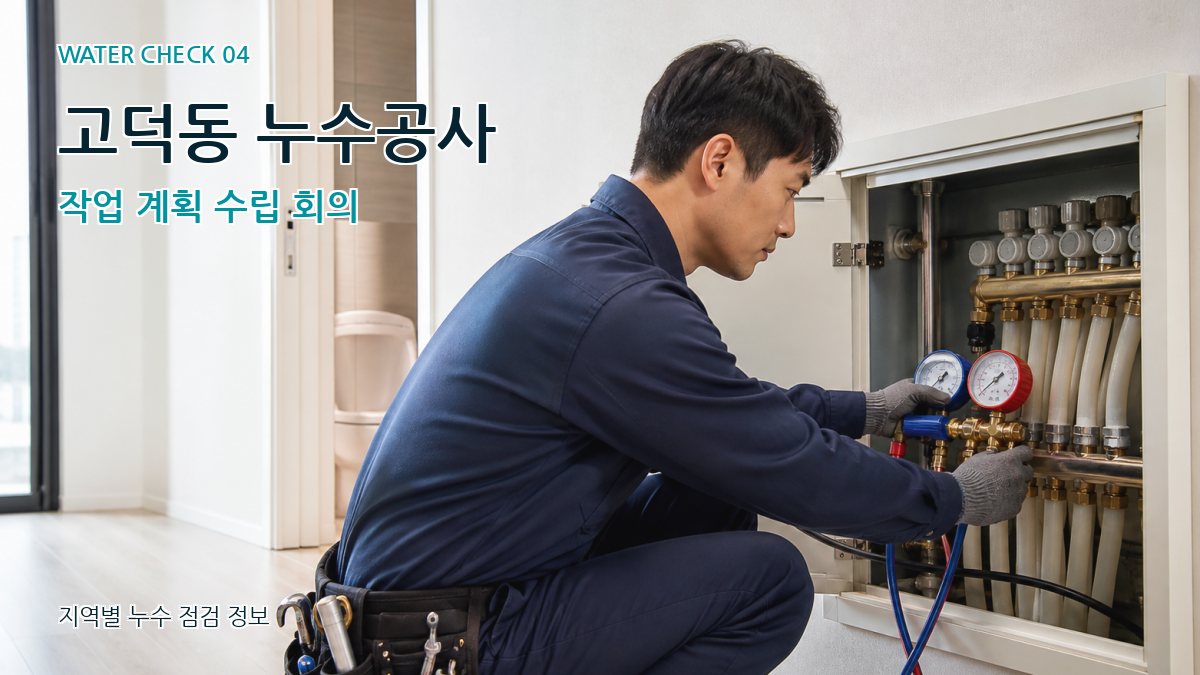 고덕동 누수탐지 누수탐지 이미지